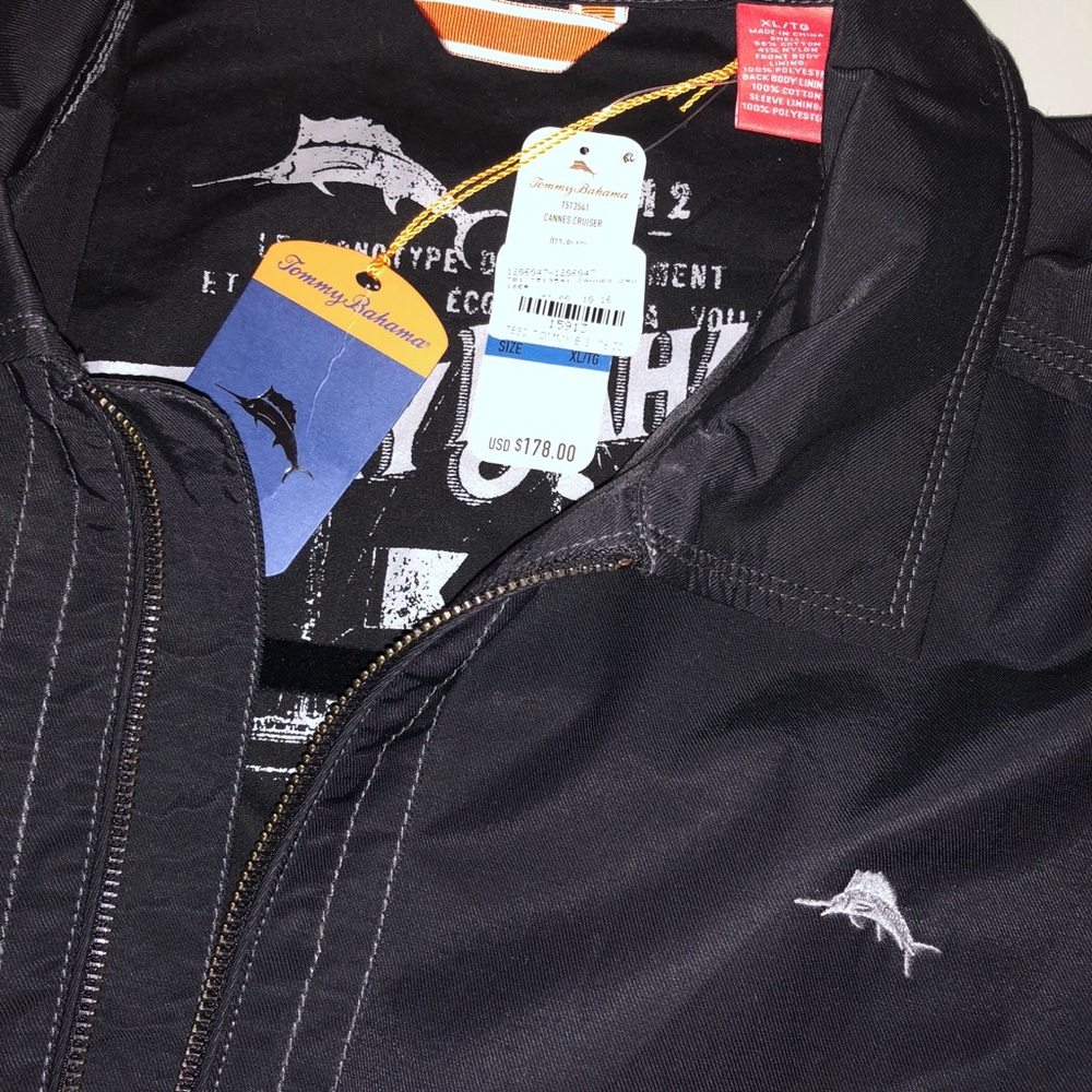 Tommy Bahama men’s then warm jacket. NWT BRAND NEW